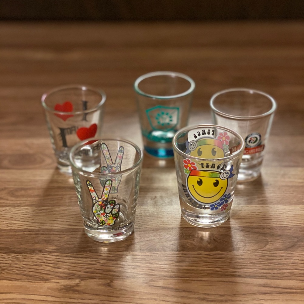 Assorted Shot Glasses